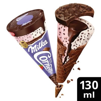 Algida Cornetto Milka 130 ml