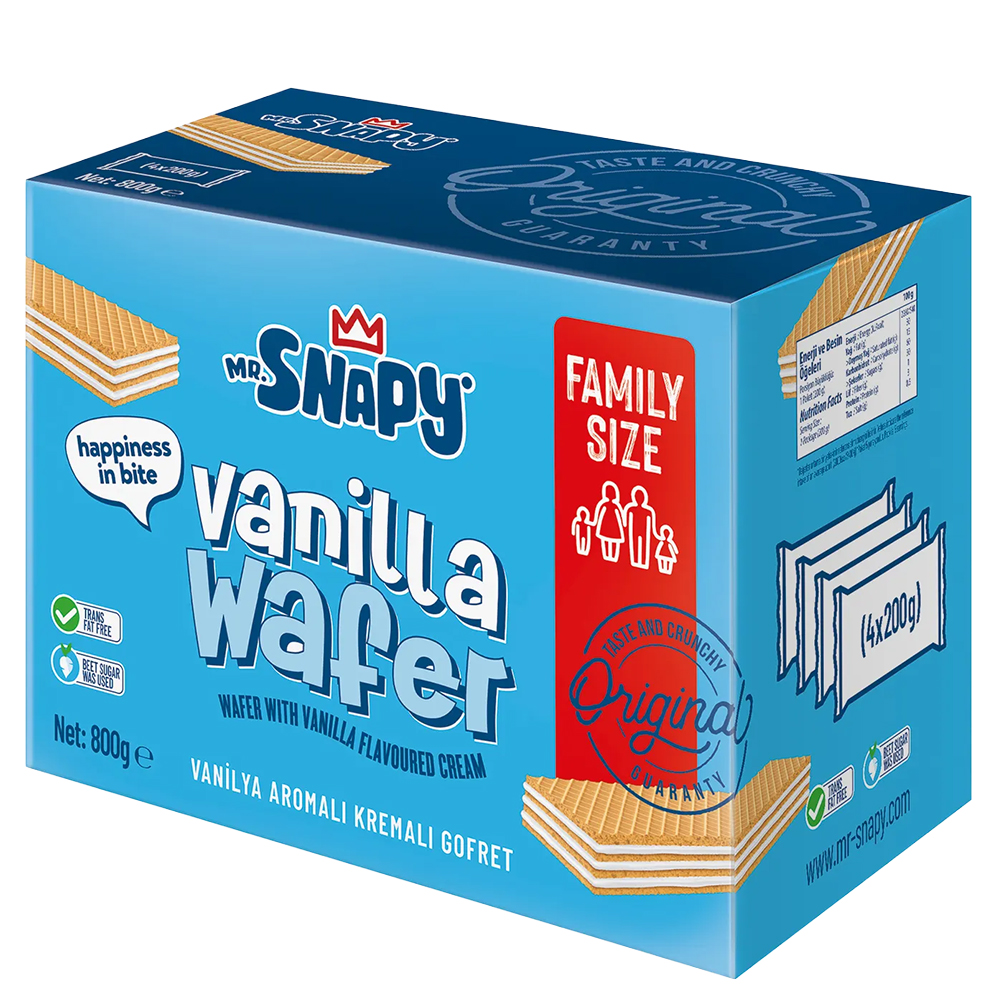 Mr.snapy Gofret Vanilya