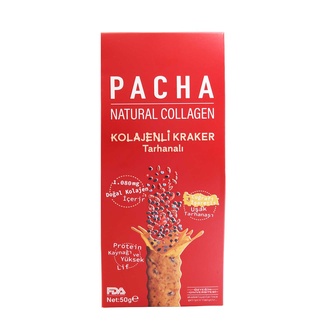 Pacha Natural Collagen Tarhanalı Kolajenli Kraker 50 G