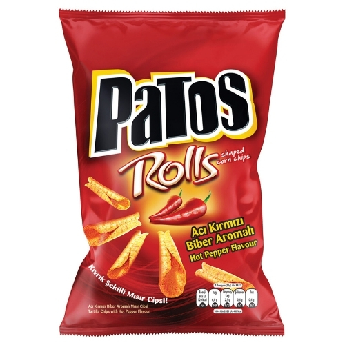 Patos Rolls Aci K. Biber Arom. Misir Cipsi 185 g