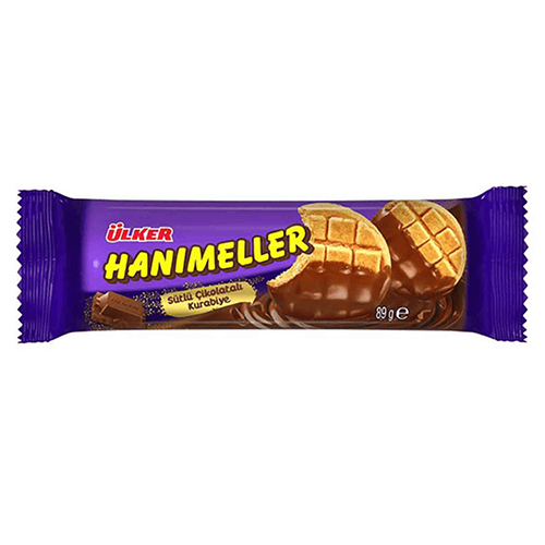 Ülker Hanimeller Sutlu Cikolatali Kurabiye