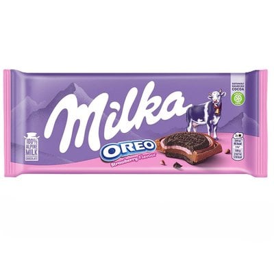 Milka Oreo Sandwich Çilek Aromalı 92 G