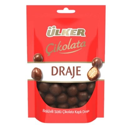 Ülker Bisküvili Sütlü Çikolata Kaplı Draje 100 g