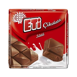Eti Sütlü Kare Çikolata 65 G