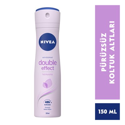 Nivea Double Effect Mor Düşler Sprey Deodorant 15 ml Kadın