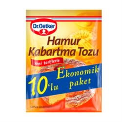 Dr.Oetker Hamur Kabartma Tozu 10'lu Paket 100 G