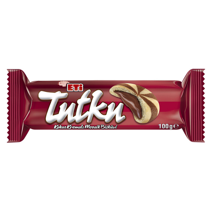 Eti Tutku Kakao Kremalı Mozaik Bisküvi 100 Gr