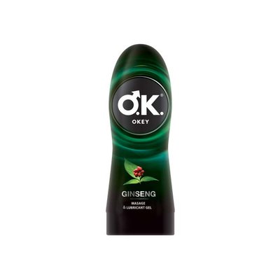 Okey Masaj Jeli & Kayganlaştırıcı Ginseng 200 ml