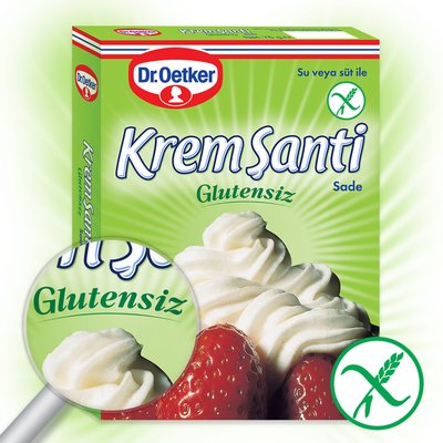 Dr.Oetker Glutensiz Krem Şanti 75 G
