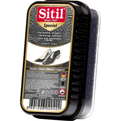 Sitil Parlatıcı Sünger Siyah