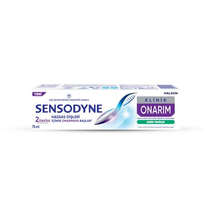 Sensodyne Klinik Onarım Derin Temizlik Diş Macunu 75 ml
