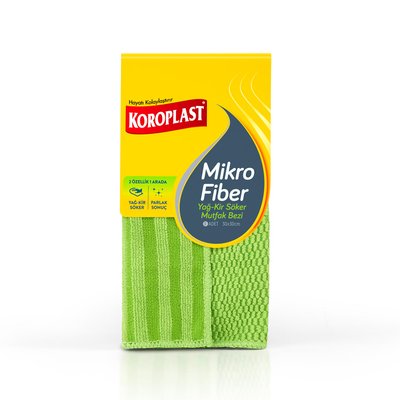 Koroplast Mikrofiber Yağ - Kir Sökücü Mutfak Bezi