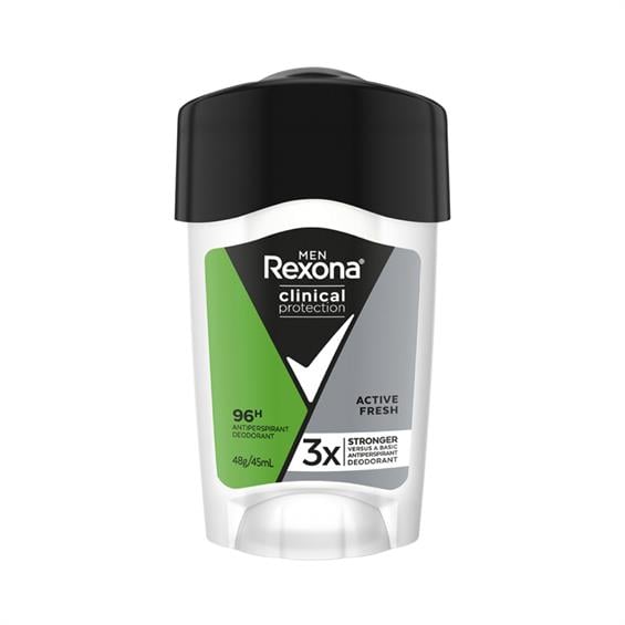 Rexona Men Clinical Protection Active Fresh Stick Deodorant 45 ml