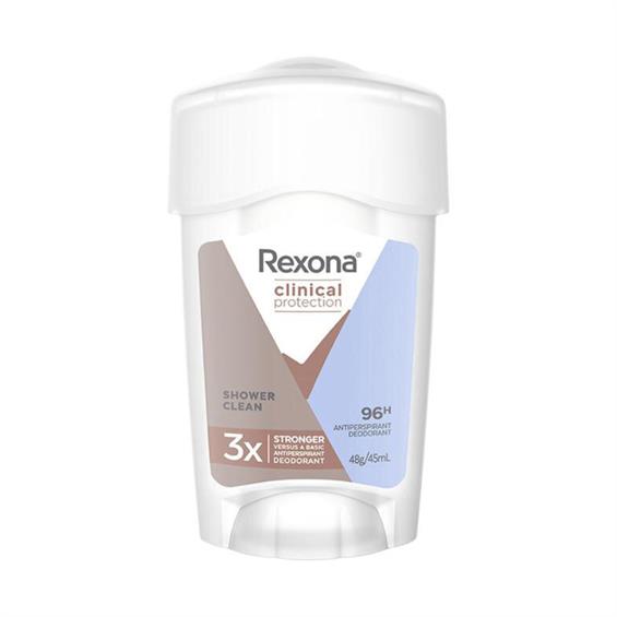 Rexona Kadın Clinical Stick Shower Clean 45 ml