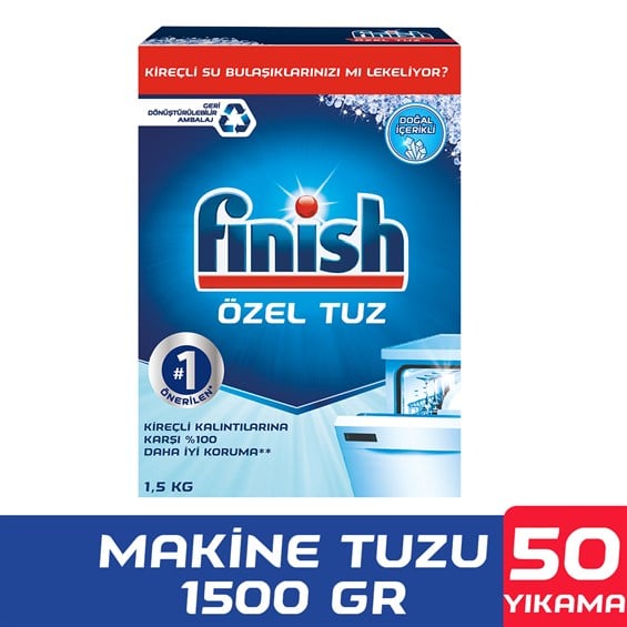 Finish Bulaşık Makinesi Tuzu 1500 G