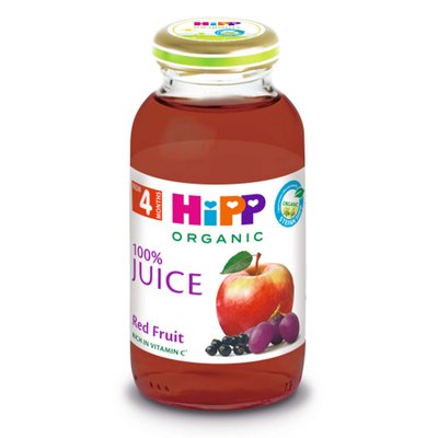 Hipp Organik Kırmızı Meyveli Elma Suyu 200 ml