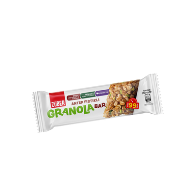 Züber Granola Bar Antep Fıstıklı 25 G