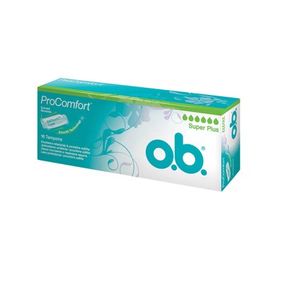 O.B. Pro Comfort Super Plus Tampon 16 'Lı