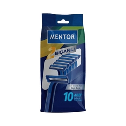 Mentor Çift Bıçak Tıraş Bıçağı 10'lu