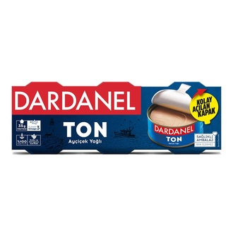 Dardanel Ayçiçek Yağlı Ton Balığı 3x75 G