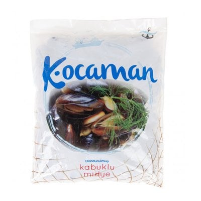 Kocaman Kabuklu Midye 0 Glaze 100 g