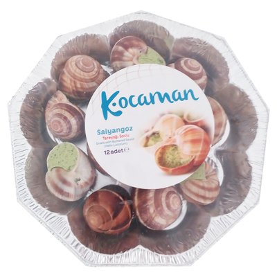 Kocaman Salyangoz Tereyağlı Donuk 120 G
