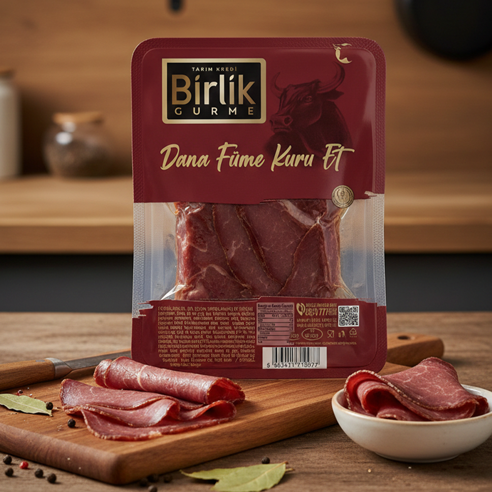 Tk Birlik Gurme Dana Füme Kuru Et 100 g