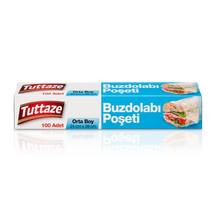 Tuttaze Buzdolabı Poşeti Orta Boy 100'lü