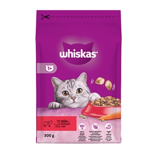 Whiskas Siğirli Kuru Mama 300 G