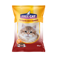 Free Cat Tavuklu Narlı Yetişkin Kedi Maması 100 G