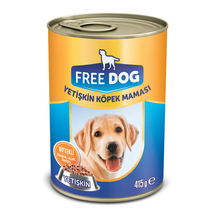 Free Dog Köpek Maması Biftekli Yetişkin 415 G
