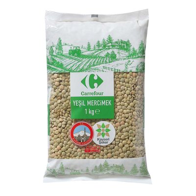 Carrefour Yerli Yeşil Mercimek 1 kg