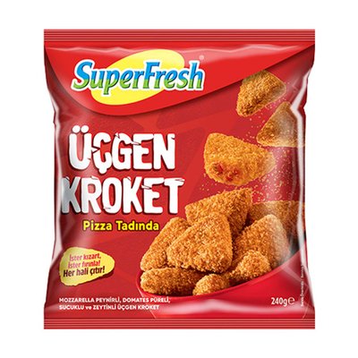 Superfresh Üçgen Pizza Kroket 240 g