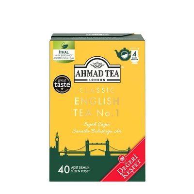 Ahmad Tea Klasik No.1 Demlik 12X40 g