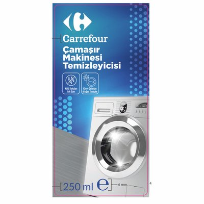 Carrefour Çamaşır Makine Temizleyicisi 250 ml
