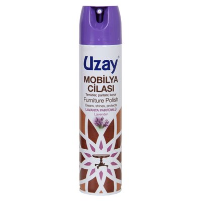 Uzay Mobilya Bakım Cilası Lavanta Parfümlü 300 ml