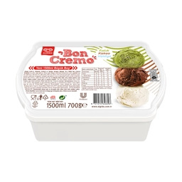 Algida Bon Cremo Kakao Vanilya Fıstık 1500 ml