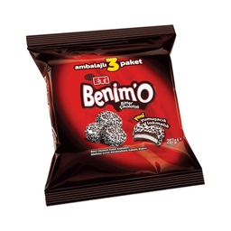 Eti Benim'o Bitter Çikolata Kaplı Bisküvi 3x69 G