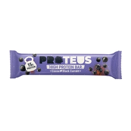 Proteus Kakao Siyah Frenk Üzümü Yüksek Protein Bar 53 G