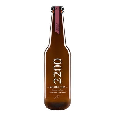 Kombucha 2200 Ananas Hibiskus 330 ml