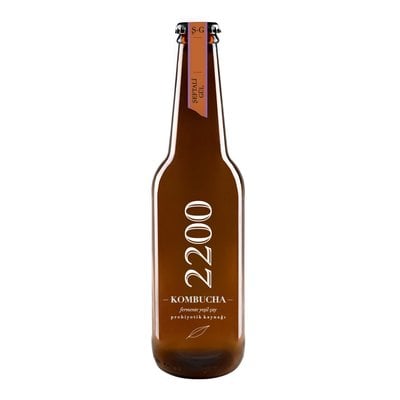 Kombucha 2200 Şeftali Gül 330 ml