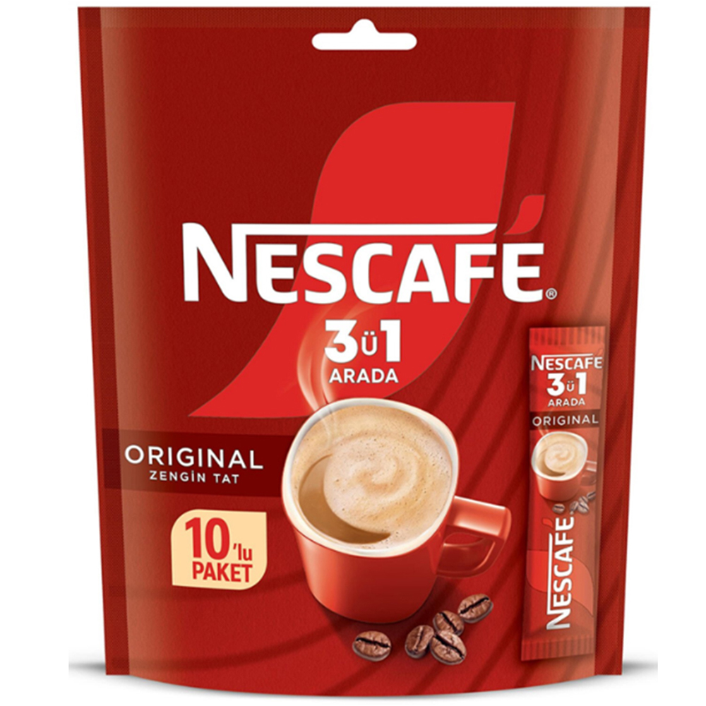 Nescafe 3ü1 Arada 10'lu Mp