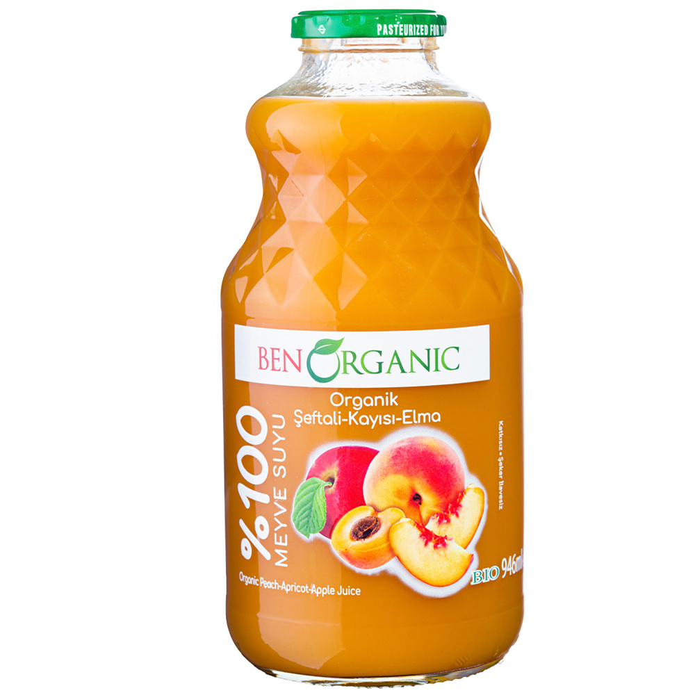 Org.benorganic Kayisi-şeftali Suyu