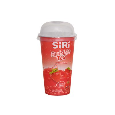 Siri Çilek Aromalı Bubble Tea 350 ml