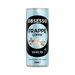 Obsesso Frappe Vanilyalı Soğuk Kahve 250 ml