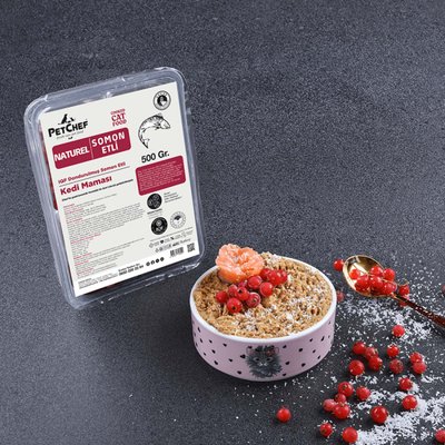 Naturel Somon Etli Kedi Maması 500 g