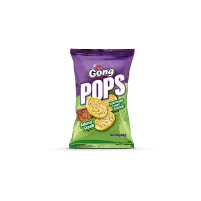 Gong Pops Baharatlı Çeşnili 80 G