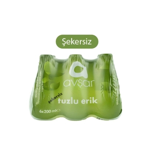 Avşar Tuzlu Erik Maden Suyu 6 Lı 200 ml