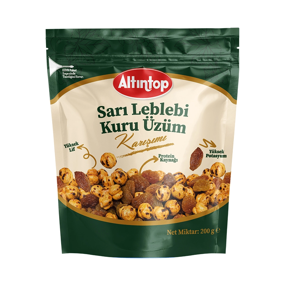 Altıntop Leblebi ve Üzüm Kuruyemiş 200 G