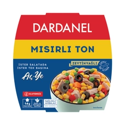 Dardanel Mısırlı Ton Balığı 160 G